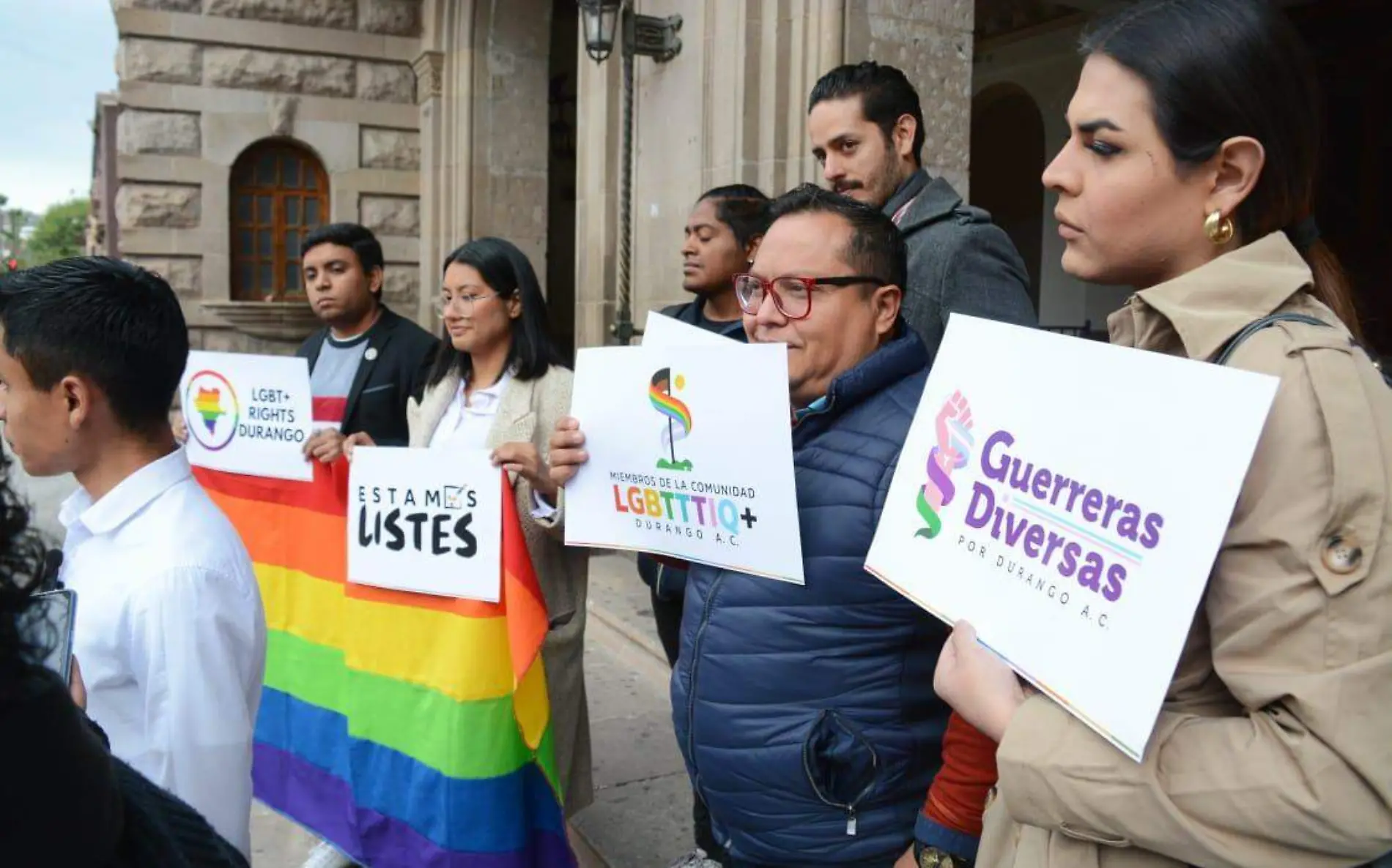 Integrantes de la comunidad LGBTIQ+ exigen espacios políticos en Durango